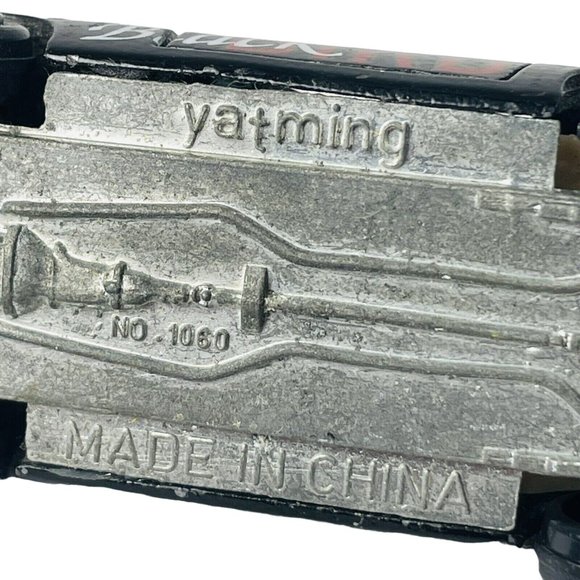 Yatming Black Bird Firebird Trans Am Vintage Diecast Car Vehicle Tan Interior - Picture 13 of 14